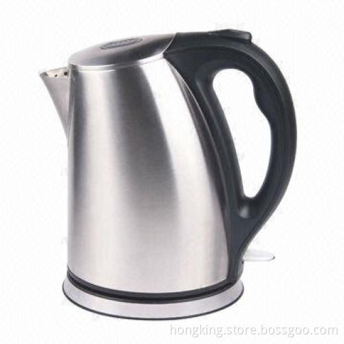 Stainless Steel Kettle with 1.7L Capacity and Tea Maker, Coffee Maker Function